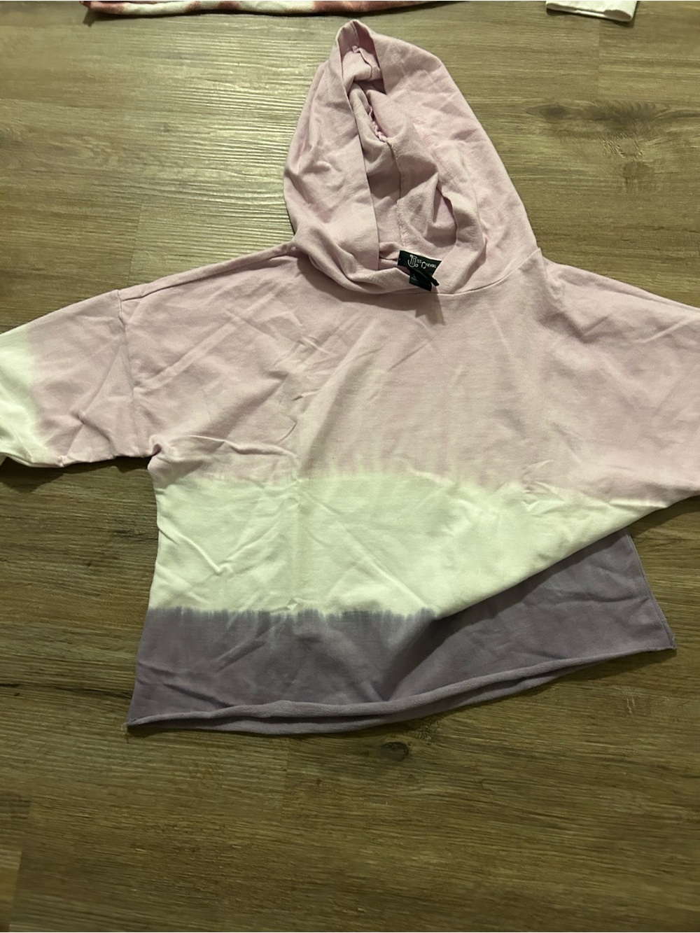 Miss Chievous Pink, White & Lavender Ombre Hoodie
